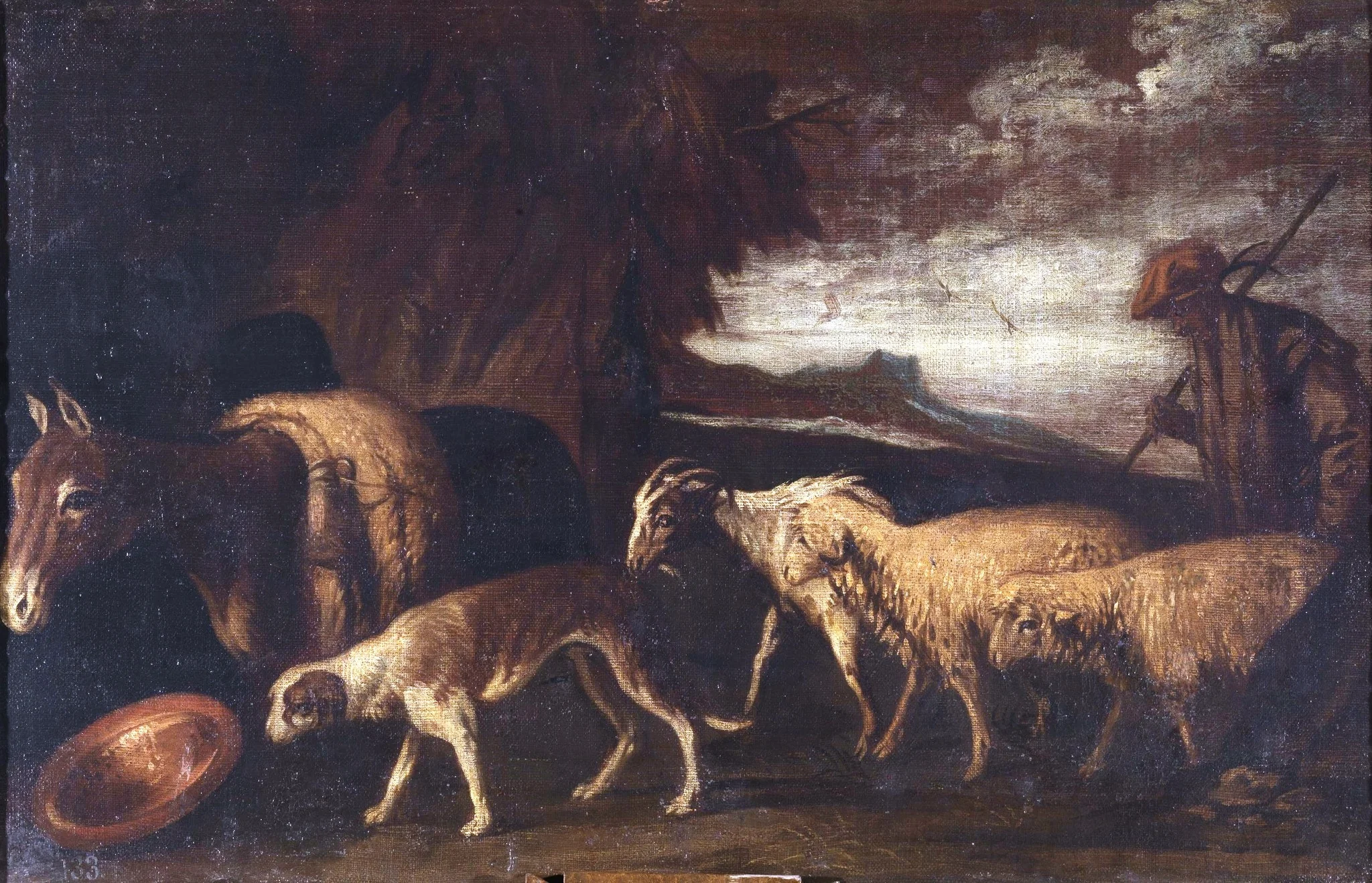 La vuelta al aprisco, detail