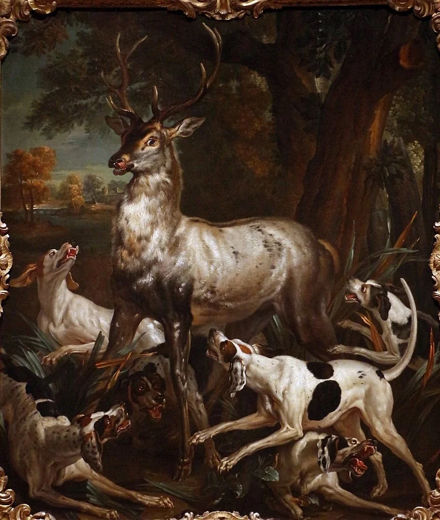 Caça ao veado, detail
