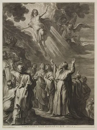 The Ascension, by Schelte Bolswert, 1650