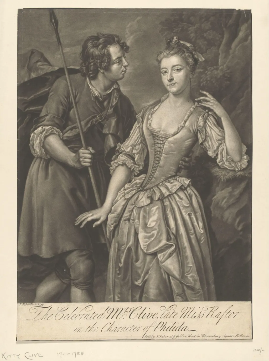 H Beard Print Collection, by John Faber, 1734