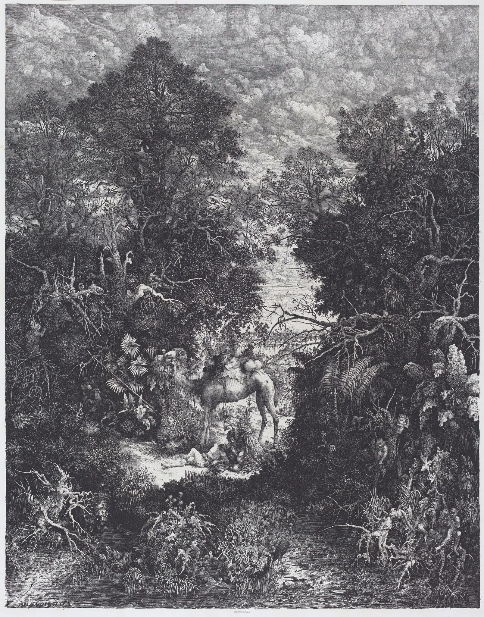 The Good Samaritan, detail