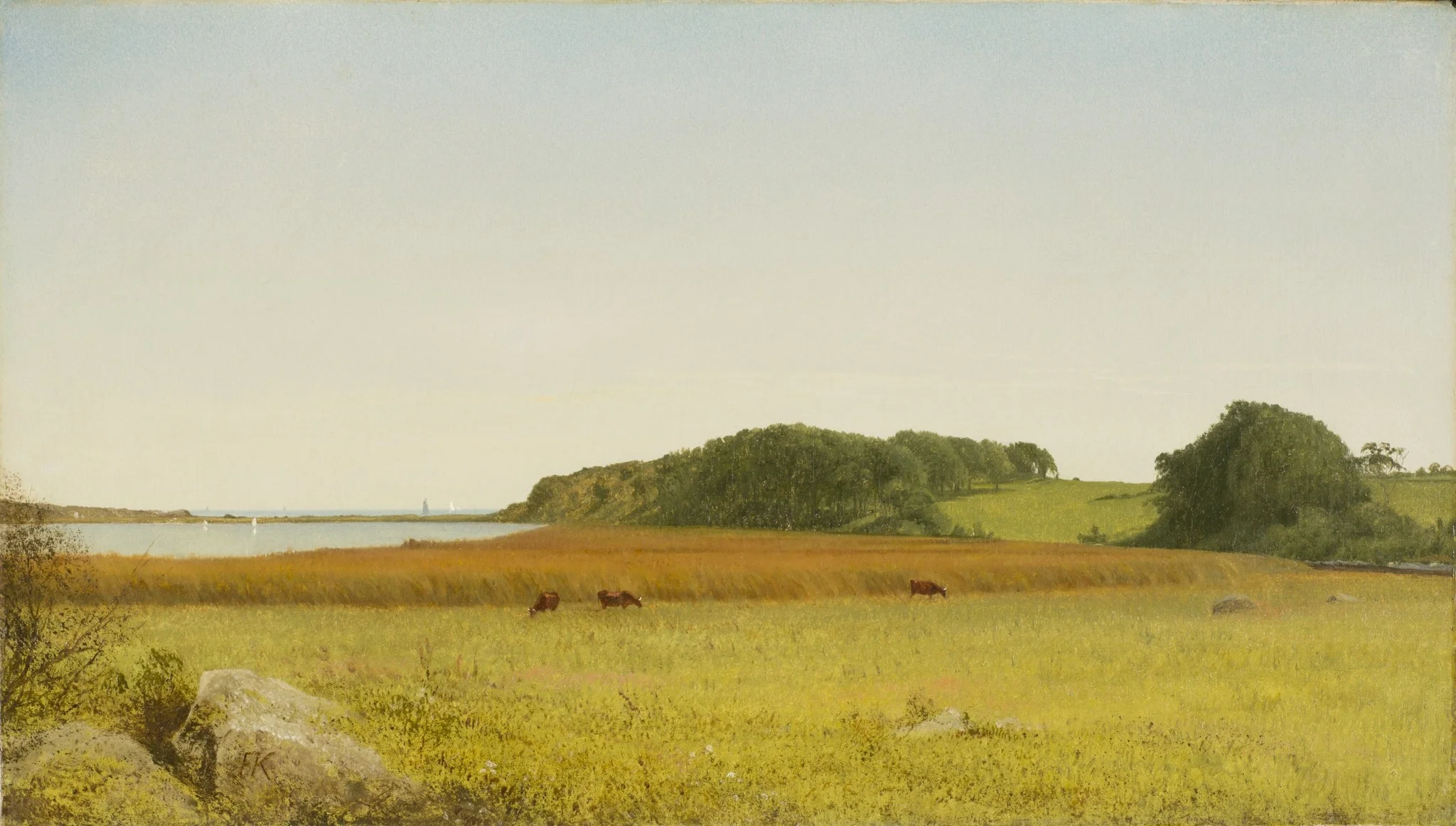 Almy's Pond, Newport, detail