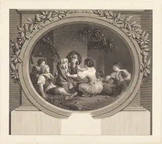 L'Education fait tout, by Nicolas Delaunay, ink, 1791