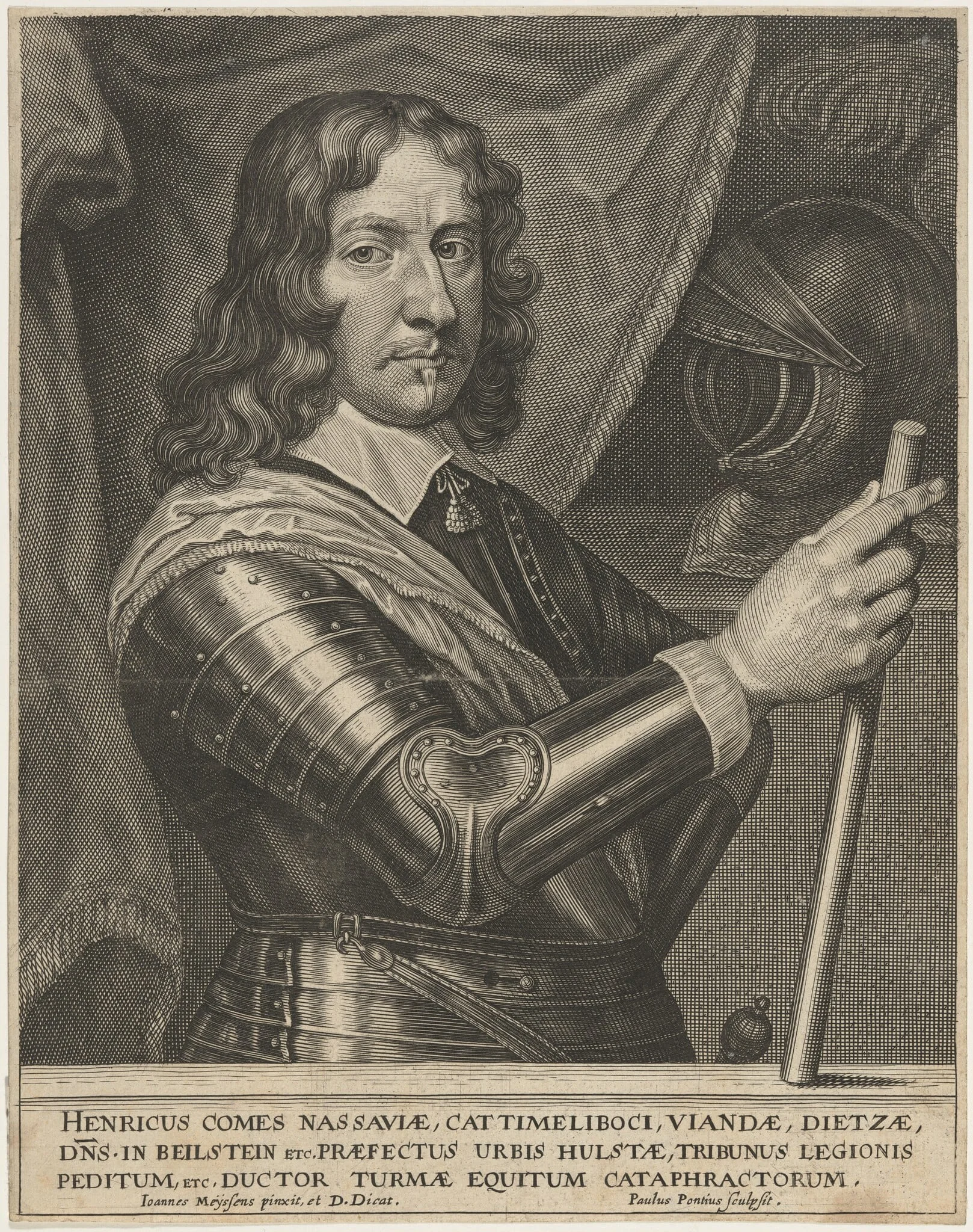 Henry of Nassau, detail