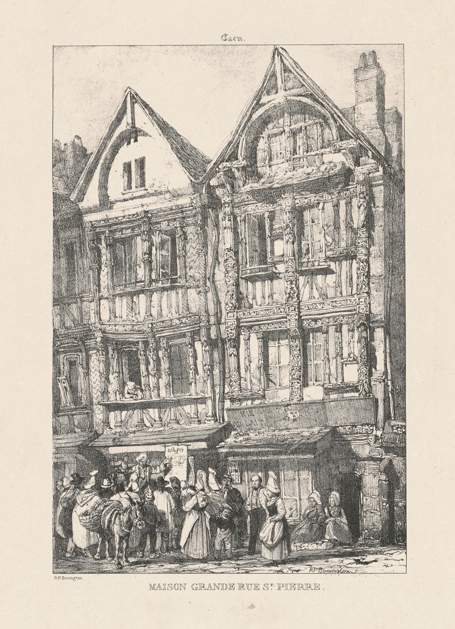 Maison Grande Rue St. Pierre, detail