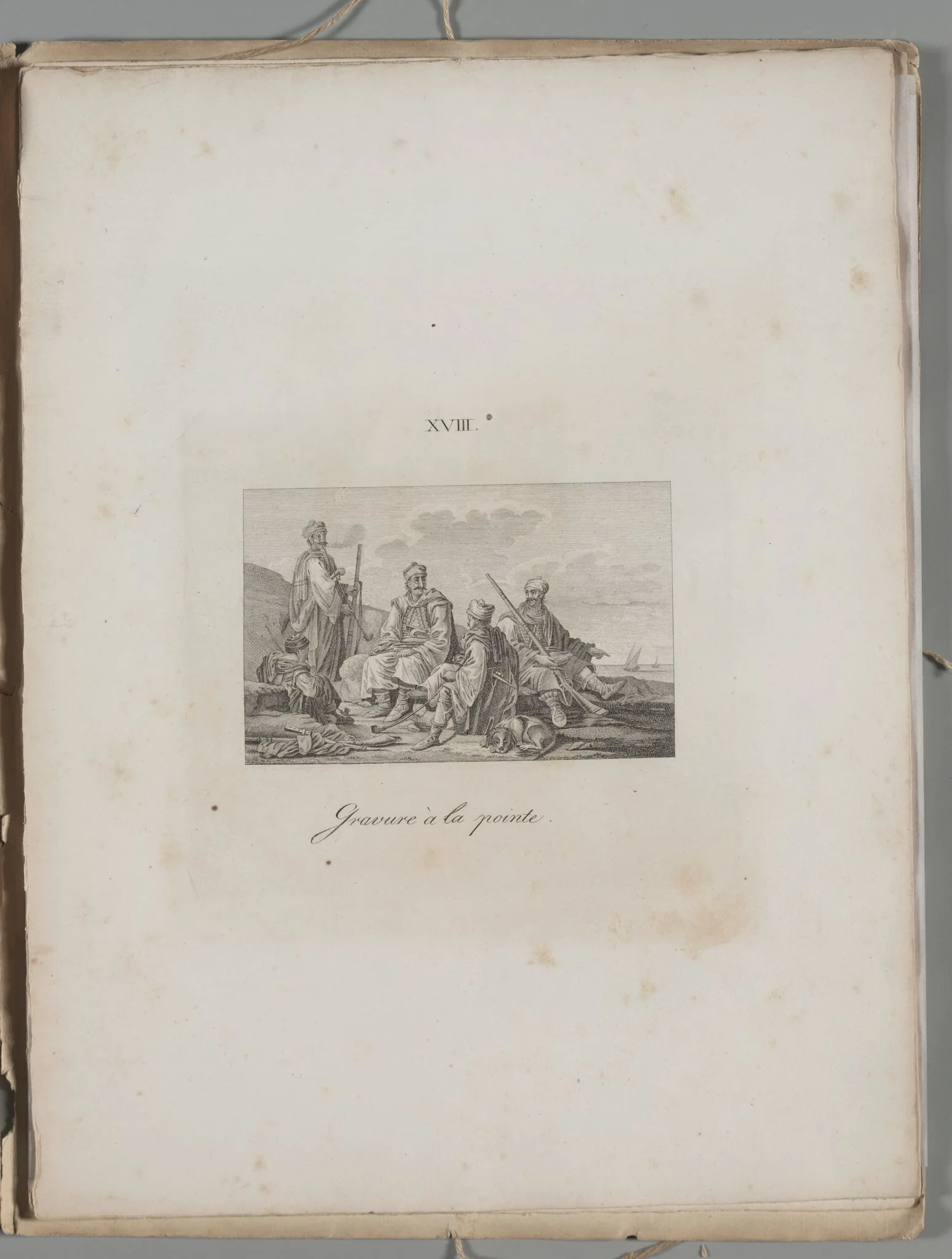 Art of the Lithograph: Albanian, Plate XVIII, detail