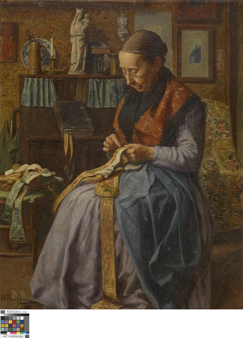 Binnenzicht, detail