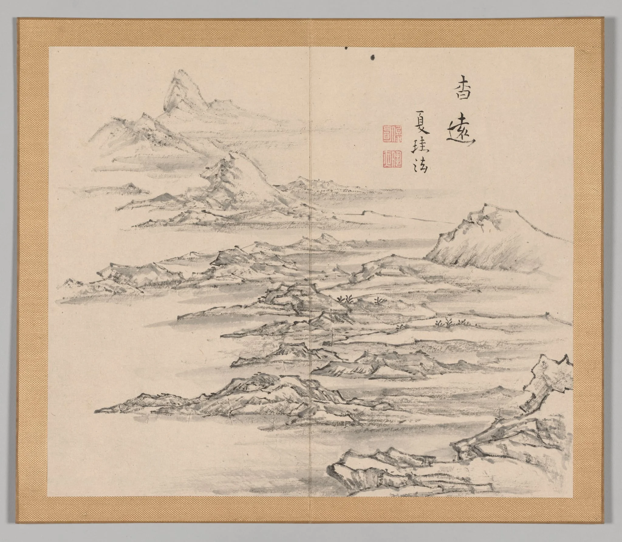 Reverberations of Taiga, Volume 2 (leaf 5), detail