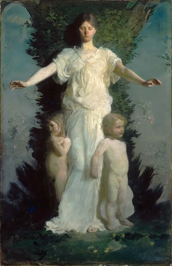 Caritas, by Abbott Handerson Thayer
