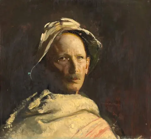Self-Portrait, by Abbott Handerson Thayer