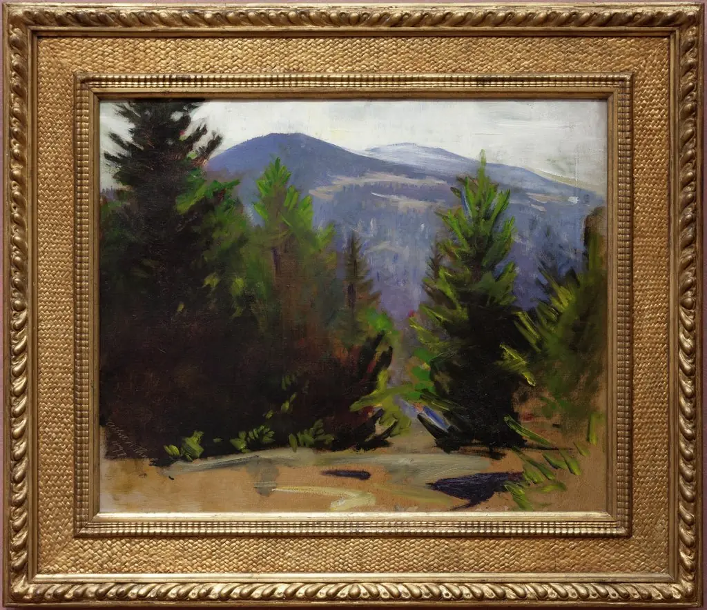 Sketch of Monadnock Mountain, by Abbott Handerson Thayer