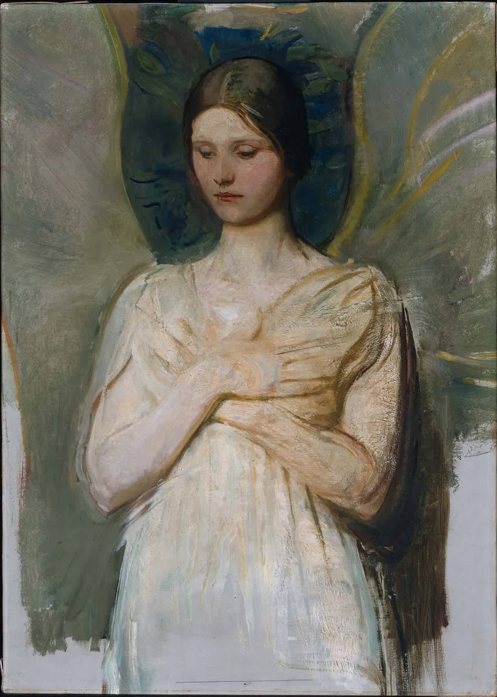 The Angel, by Abbott Handerson Thayer, oil, 1903