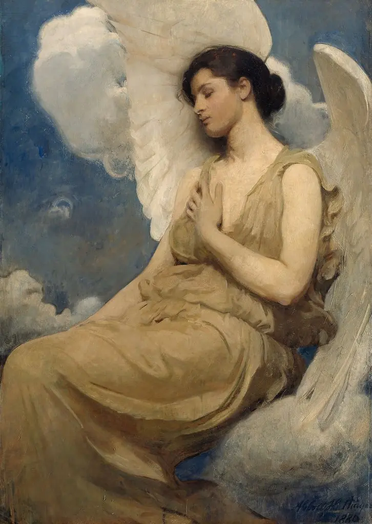 Winged Figure, by Abbott Handerson Thayer