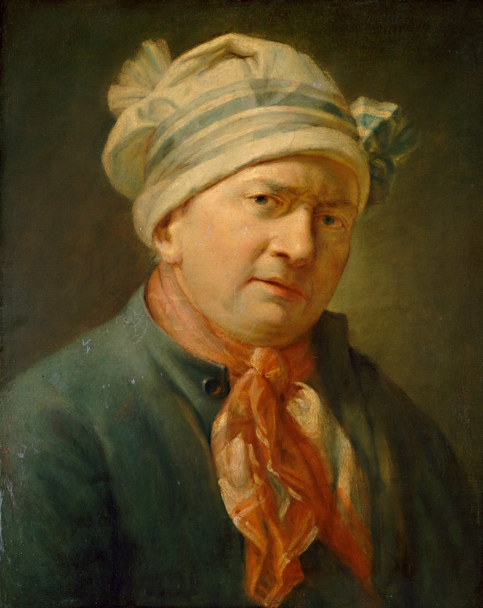 Portrait of a Man, detail
