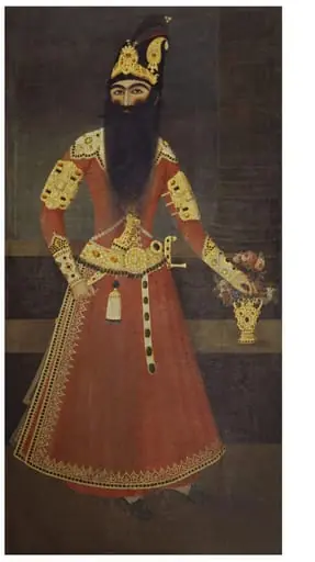 Portrait of Fath 'Ali Shah, by Abdullah Khan