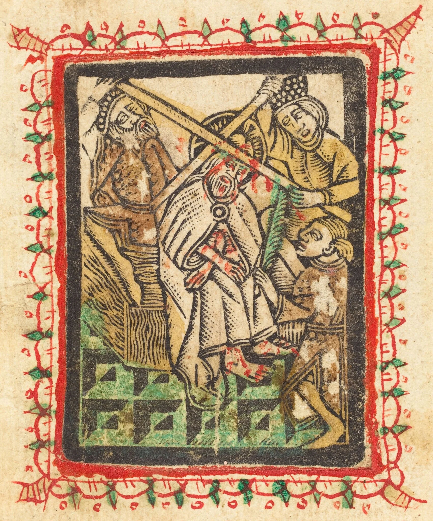 Christ Crowned with Thorns, detail
