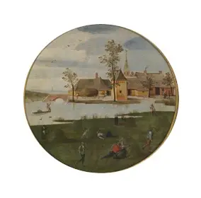 The four seasons: spring, by Abel Grimmer