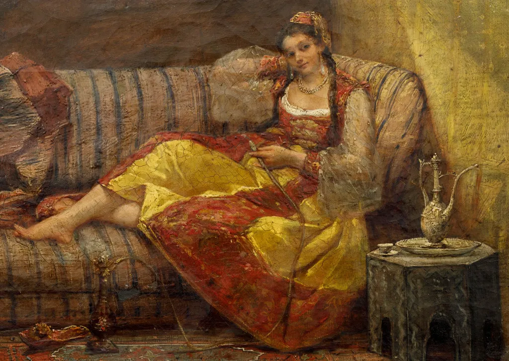 Odaliscă, by Abel Ragot, 1904