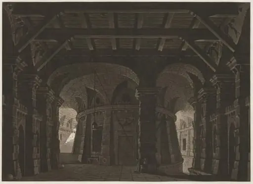 Subterranean Jail for the Stage, by Abel Schlicht