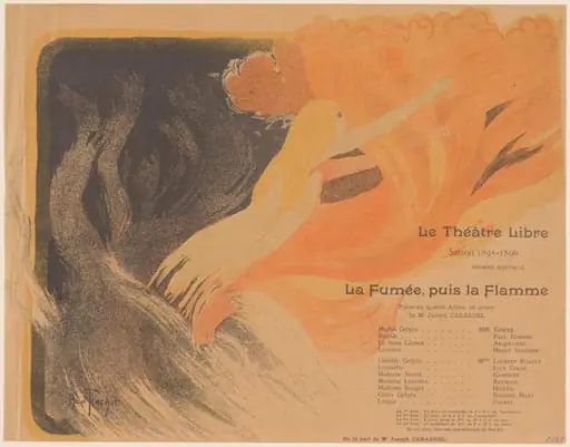 Théâtre Libre: La Fumée, puis la Flamme, by Abel-Truchet