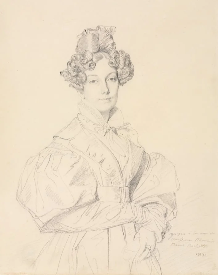 Madame Désiré Raoul-Rochette, detail
