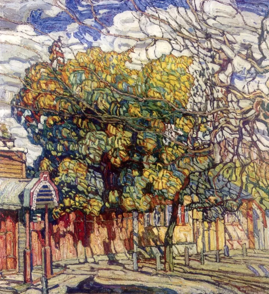 Autumn, by Abraham A. Manievich