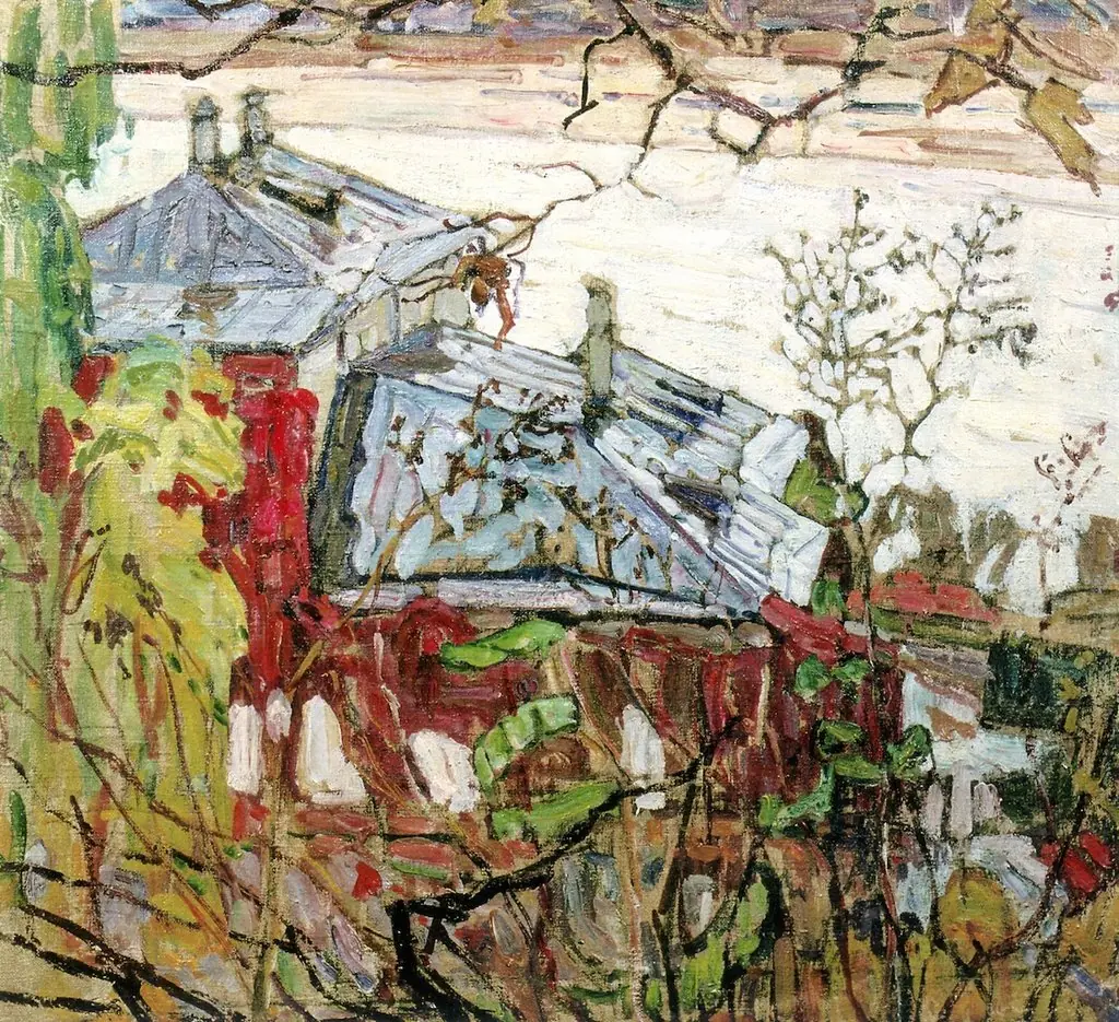 Dnieper by Kiev, by Abraham A. Manievich