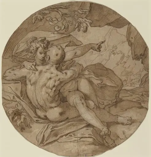 Acis and Galatea, by Abraham Bloemaert