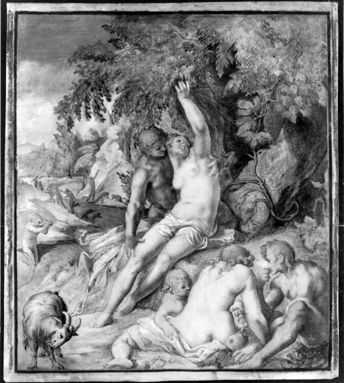 Goldenes Zeitalter (Kopie nach), by Abraham Bloemaert