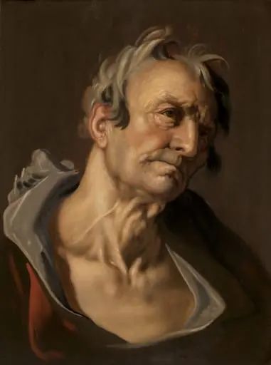 Head of an Old Man, by Abraham Bloemaert