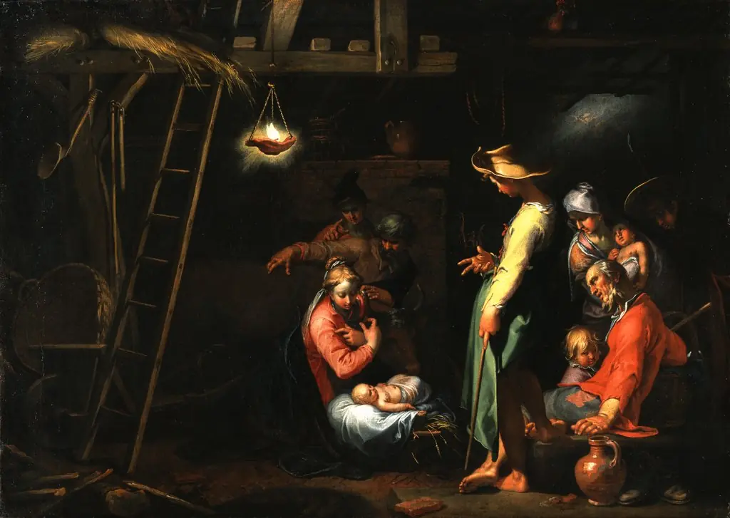 The Adoration of the Shepherds, by Abraham Bloemaert
