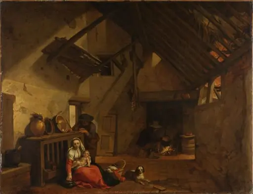 The Rest on the Flight into Egypt, by Abraham Bloemaert, 1632