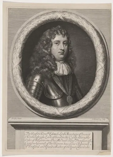 Edward Montagu, First Earl of Sandwich, by Abraham Blooteling