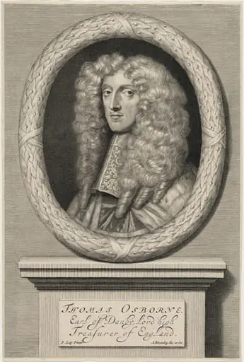 Thomas Osborne, First Duke of Leeds, by Abraham Blooteling