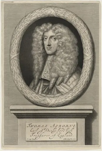 Thomas Osborne, First Duke of Leeds, by Abraham Blooteling