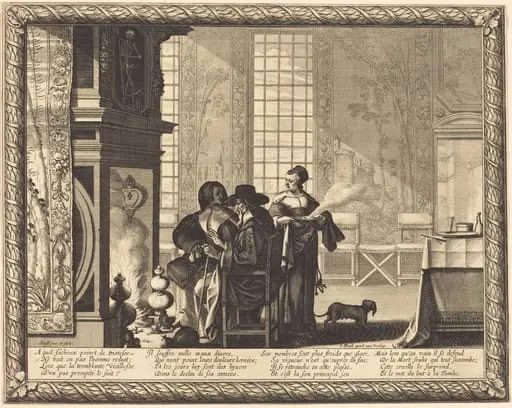Death, by Abraham Bosse