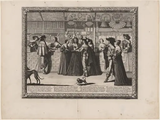 La Galerie du Palais, by Abraham Bosse