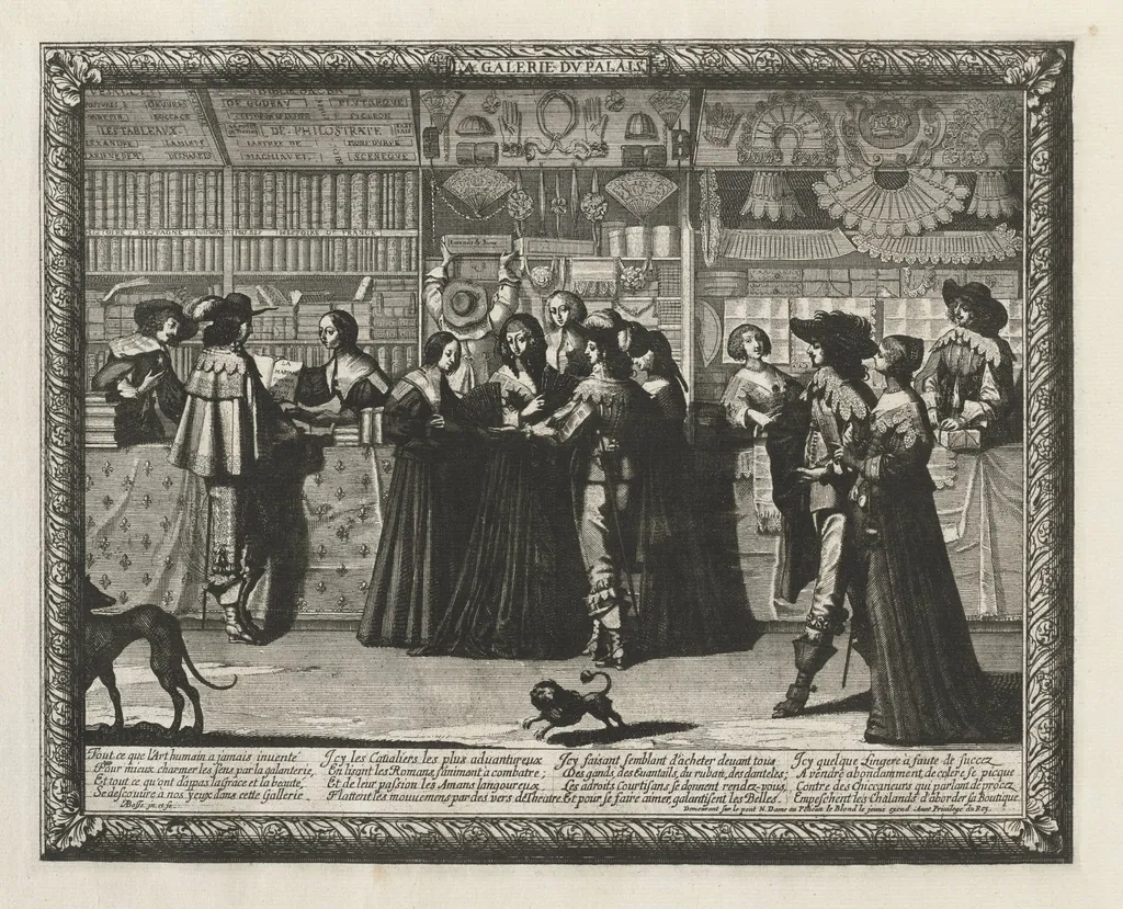La Galerie du Paris, by Abraham Bosse, 1640