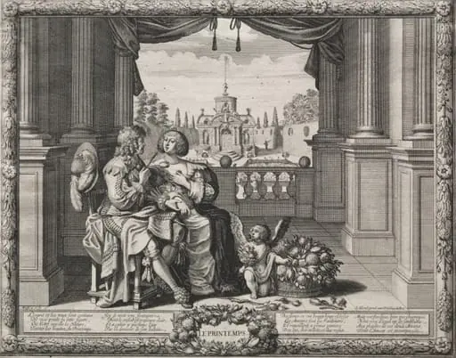 The Four Seasons: Springtime, by Abraham Bosse