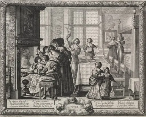 The Four Seasons: Winter, by Abraham Bosse
