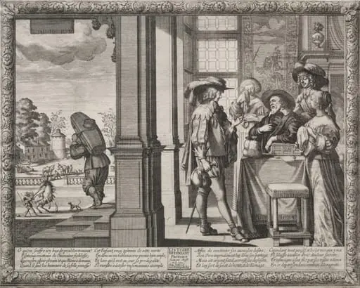 The Prodigal Son, by Abraham Bosse
