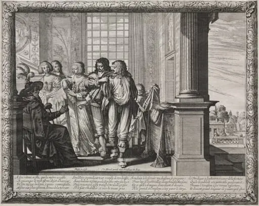 The Prodigal Son: Dressing for the Feast, by Abraham Bosse