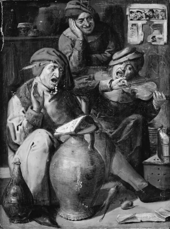 A Peasant Party, by Abraham Brueghel