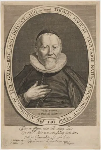 Thomas Maurois, by Abraham Conradus