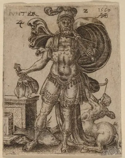 Jupiter, by Abraham de Bruyn