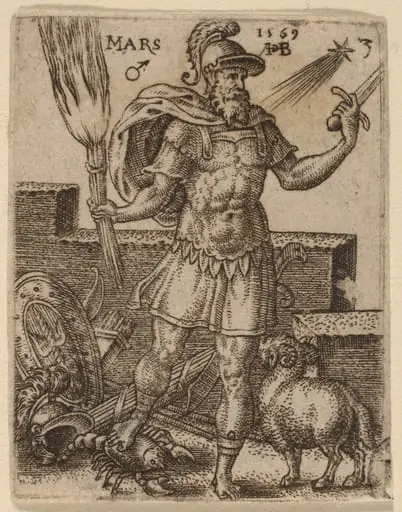 Mars, by Abraham de Bruyn