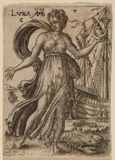 Moon, by Abraham de Bruyn