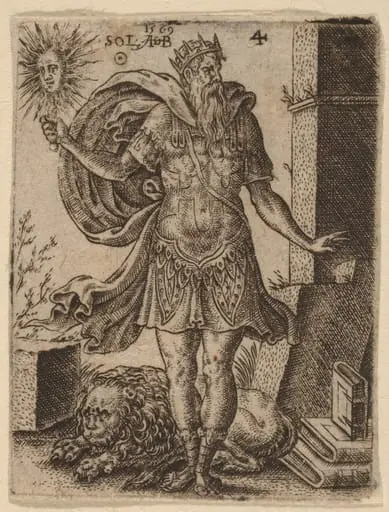 Sun, by Abraham de Bruyn