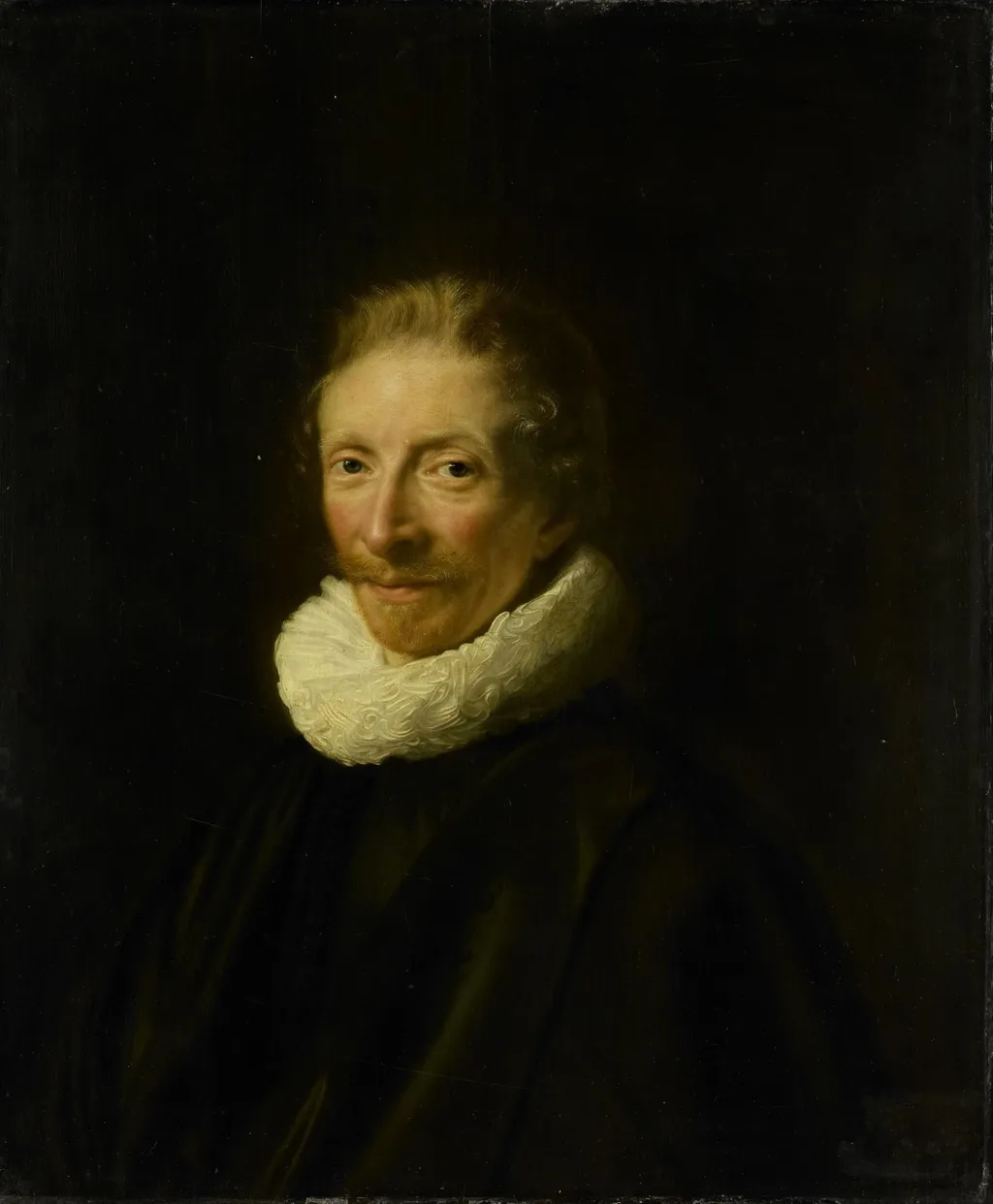 Portrait of David de Moor (1598-1643), by Abraham de Vries, oil, 1640