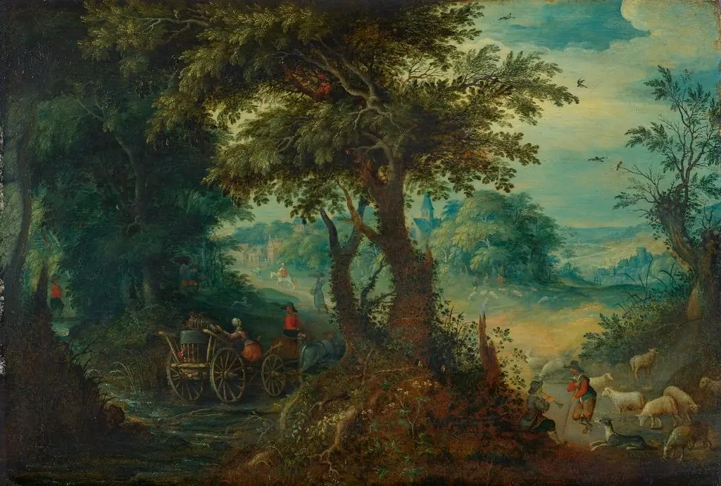 Waldlandschaft, by Abraham Govaerts